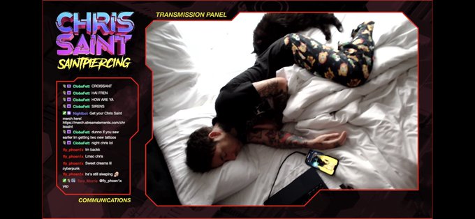 Just me and my cat Tennant spooning and holding each other while we sleep 🥺😴🫠 https://t.co/VSGoevCByG