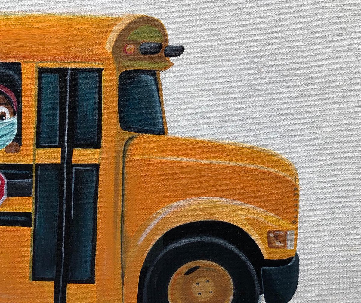 CSON301's tweet photo. Back 2 School 🚌 (2020) 

20 x 24’

Acrylic on canvas. 

By: @Kipsmithers301

🏷 $1200
contact csonmgmt@gmail.com for inquiry. https://t.co/9YDB1KQi49