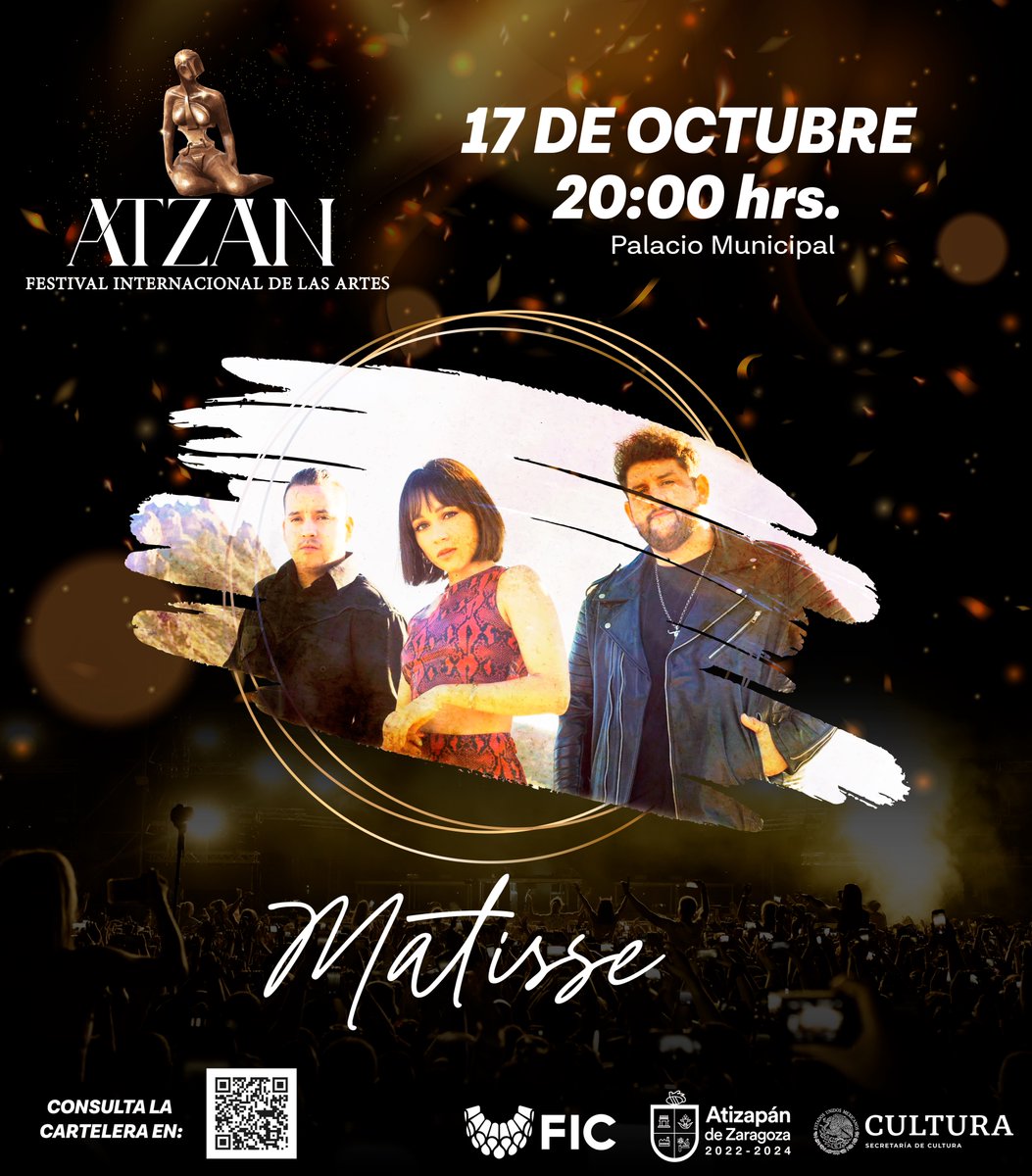 Pedro_RVillegas's tweet photo. En el #festivalatzan2022 nos acompañará @Matisse_Mx , para brindar un gran espectáculo a las familias de #AtizapánDeZaragoza.

¡Los esperamos! https://t.co/tjWNlkSJP0
