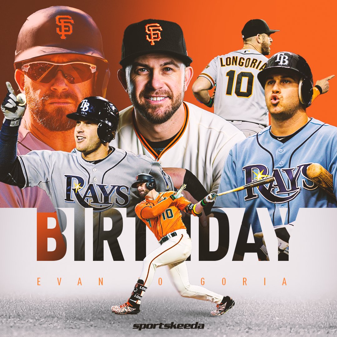 Happy Birthday to INF Evan Longoria!!     Rookie of the Year 3x All-Star 3x Gold Glover Silver Slugger 