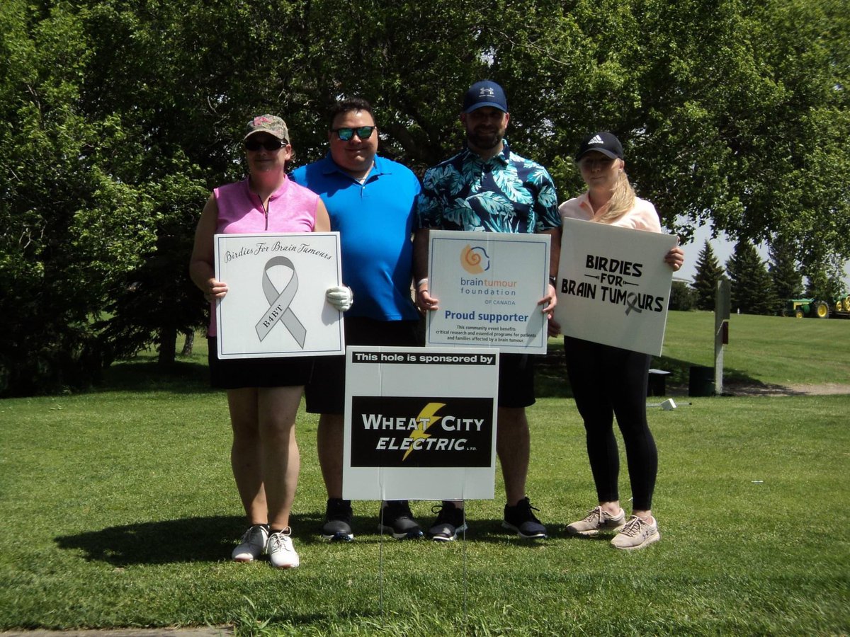 B4BTinfo's tweet photo. Thank you to the sponsors, volunteers, participants, organizers, supporters, donors, friends, family and the team at Glen Lea Golf Course for making the 11th Annual Birdies for Brain Tumours a huge success! We are grateful for your continued support and generosity!⁣⁣⁣ #B4BT https://t.co/PReghmA1xd