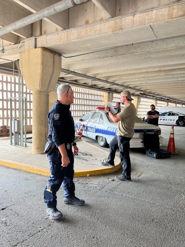 DPD FUGITIVE UNIT (@dpdfugitive) on Twitter photo Every day's a training day. <a href="/TacticalDPD/">Dallas PD Tactical Support</a> is giving us some pointers on our LRAD loud hail systems. This device allows us to call violent persons out of a house without escalation.#training #canyouhearmenow
<a href="/DallasPD/">Dallas Police Dept</a> Every day's a training day. <a href="/TacticalDPD/">Dallas PD Tactical Support</a> is giving us some pointers on our LRAD loud hail systems. This device allows us to call violent persons out of a house without escalation.#training #canyouhearmenow
<a href="/DallasPD/">Dallas Police Dept</a>