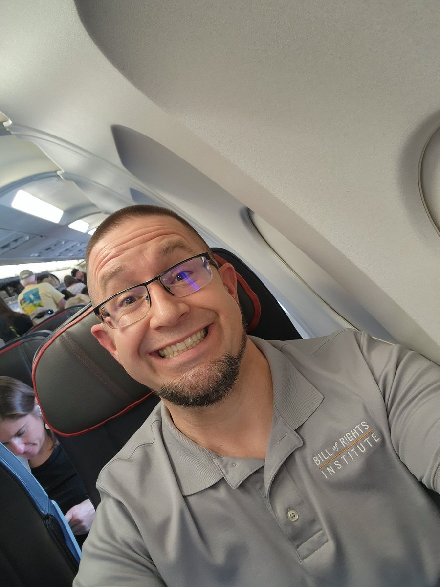 madisonteacher's tweet photo. So excited to get to speak at Civicspalooza in Dallas for @BRInstitute! Talking about #civildiscourse and the Constitution 
https://t.co/8kU3IWdWOW
#civicislife #sschat

PS I'm still working on the patented @racheldhumph camera tilt! https://t.co/U9wNL1DxkW