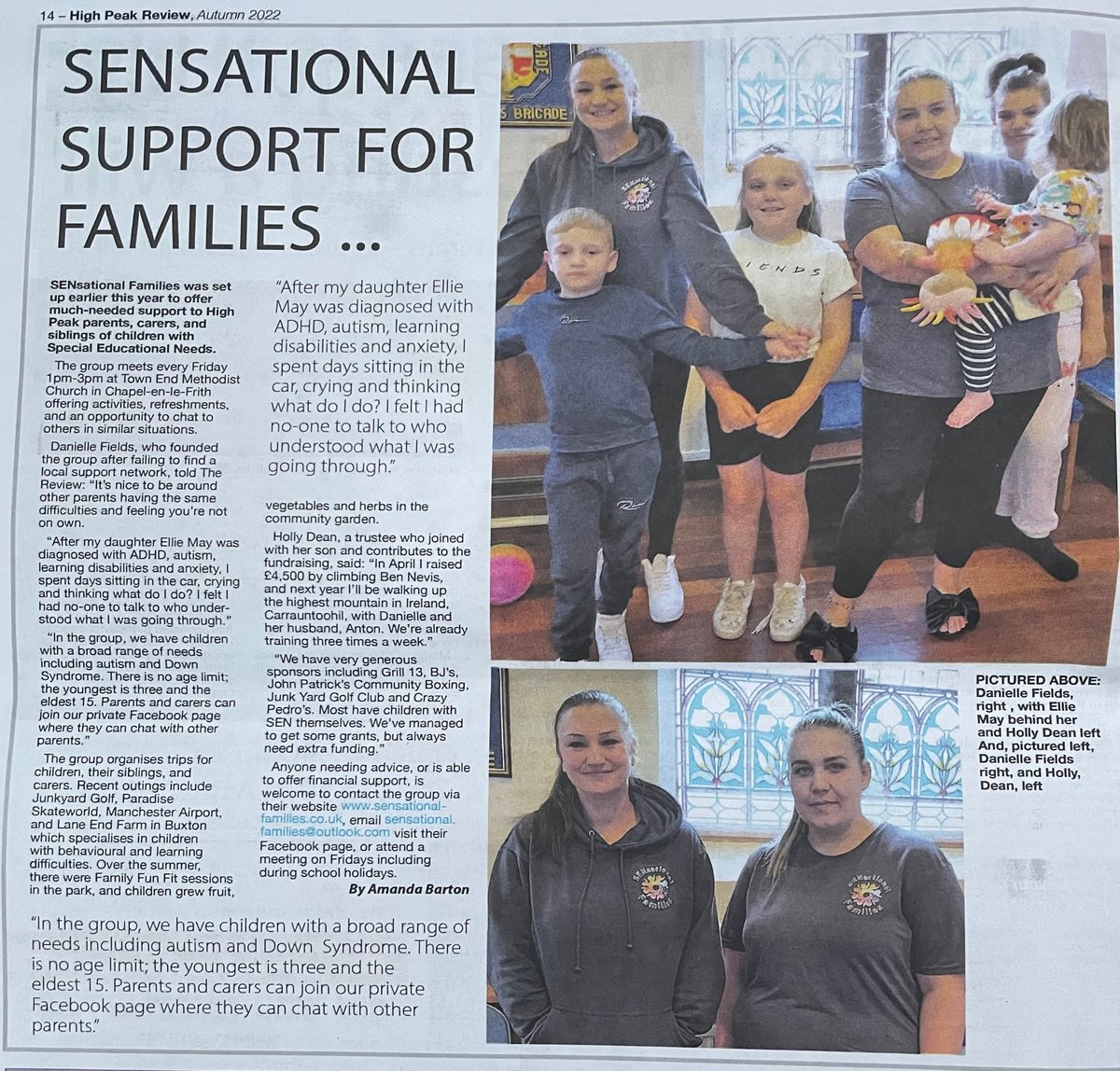 ChapelPrimary's tweet photo. Some of our amazing parents and grandparents are making the news! Read all about the fantastic charities that they have set up or are supporting. #proud #charities #fundraising #givingsomethingback #chapelprimaryparentsandgrandparents https://t.co/QFTXAUaUKs