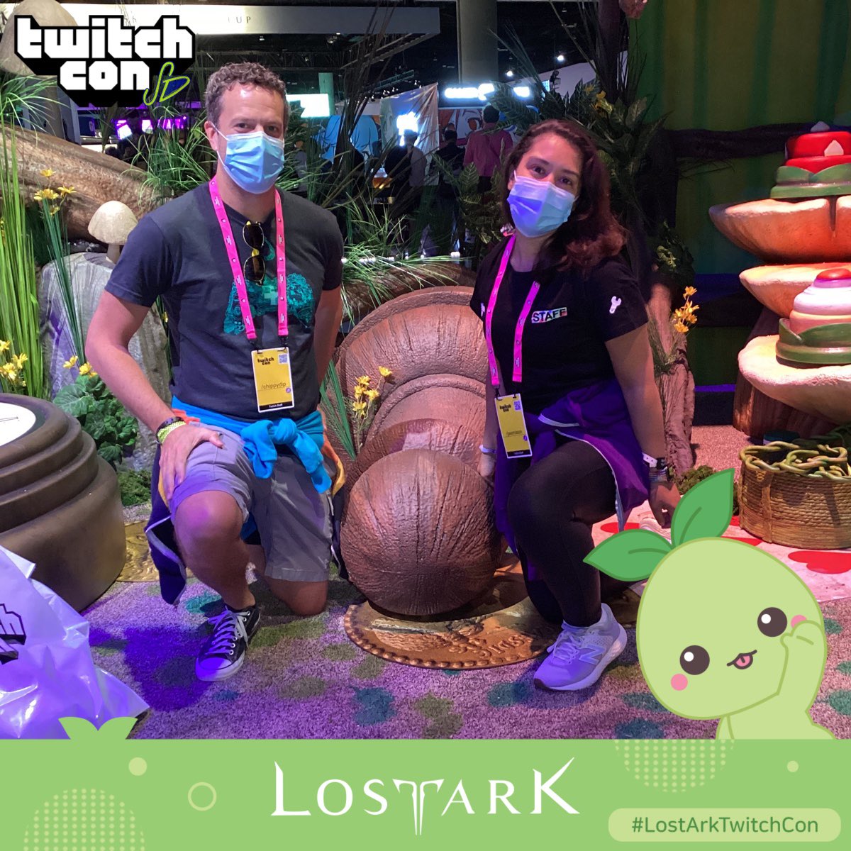 chippydip's tweet photo. Checking out the #LostArkTwitchCon booth https://t.co/H8hySfTRmy