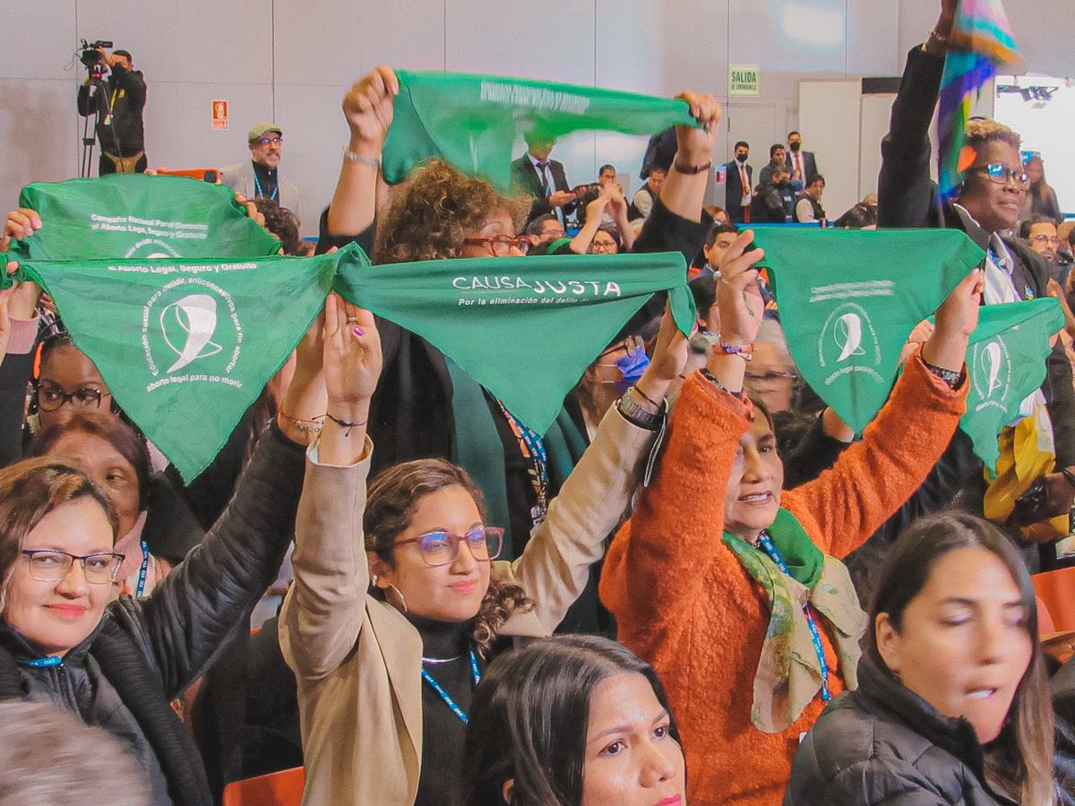 #OEA2022 Destacamos el llamado del embajador de Belize realizado a la Asamblea para trabajar en favor de la eliminación  de la discriminación contra las mujeres y comunidad LGTBIQ+ en América Latina y el Caribe. #AméricaFeminista