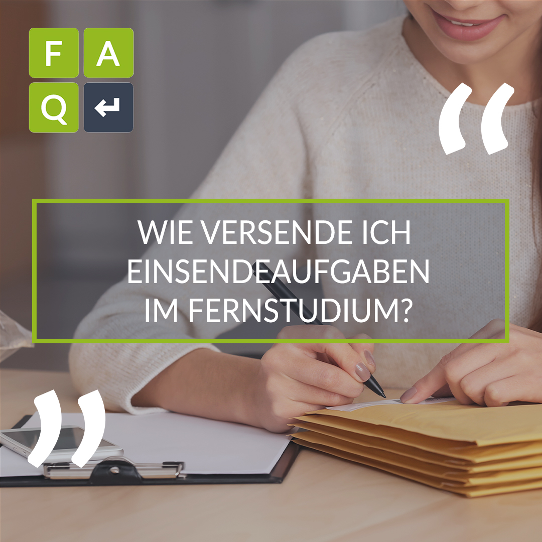 Einsendeaufgaben dienen im #fernstudium zur Überprüfung des erlernten Wissens.📚 Die direkte Rückmeldung Deiner Tutor:innen hilft Dir dabei, Dich bestmöglich auf die #Klausuren vorzubereiten.✅ Weitere Infos kannst Du in unserem FAQ-Beitrag nachlesen:🔎 bit.ly/3CurffK