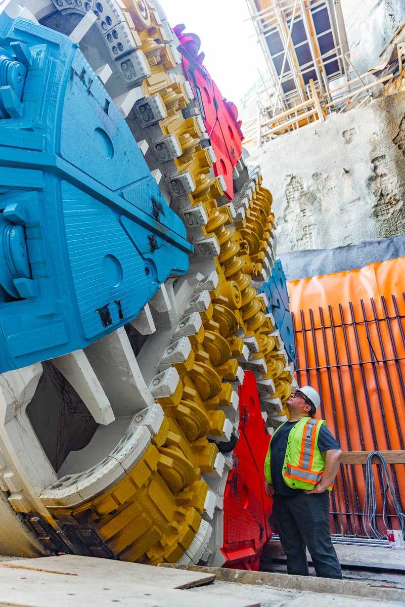 Rob_Fleming's tweet photo. The Broadway Subway project will provide affordable, clean and fast public transit for one of the busiest corridors in North America. Tunnel excavation started today, a major milestone for this project! @TranBC 

https://t.co/cbIcpKLySI https://t.co/fXqgKbQ9zi
