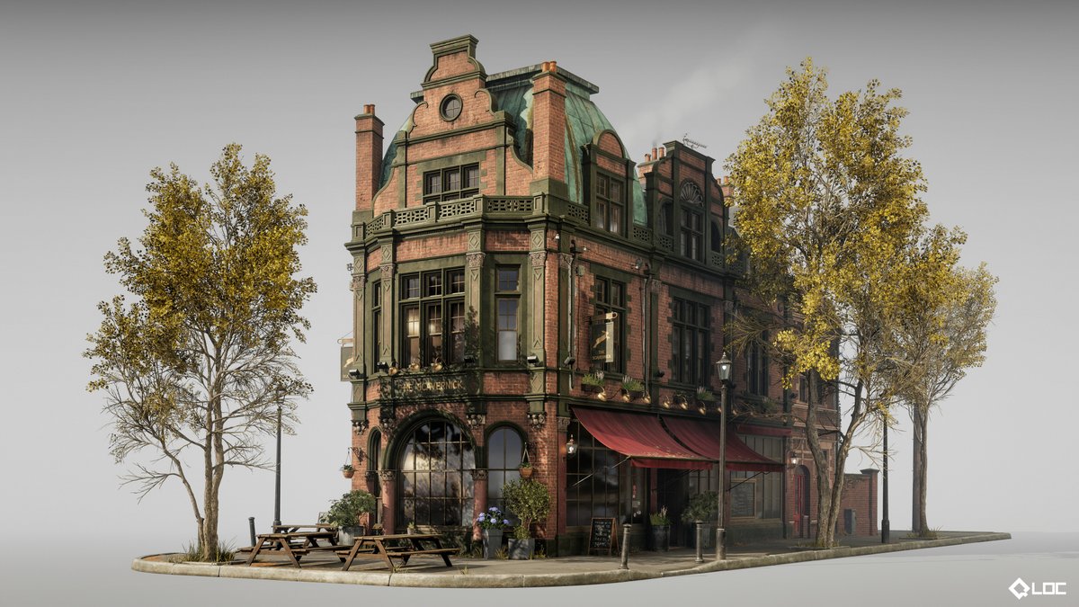 SF_simonfox's tweet image. Nice modular breakdown of this Pub on artstation by QLOC gamedev studio:

bit.ly/3T7JNYH