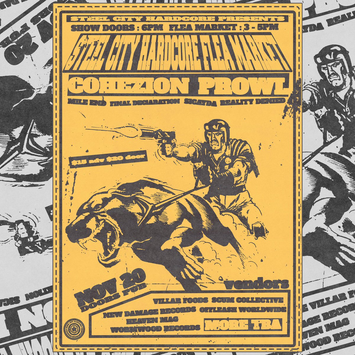 Hamilton in November with Canadian Royalty Cohezion and Prowl