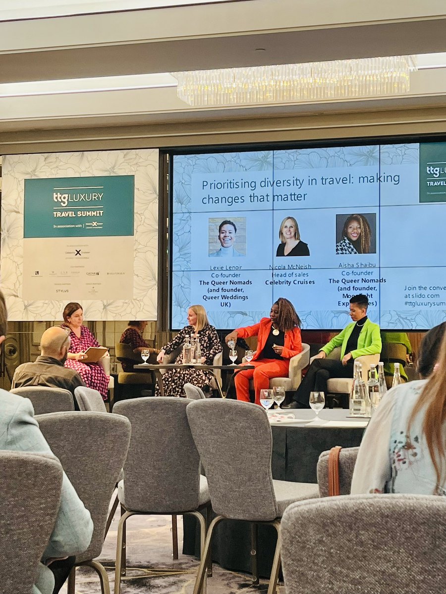 An inspiring and insightful day discussing the future of luxury travel with <a href="/TTGMedia/">TTG</a> #ttgluxurysummit