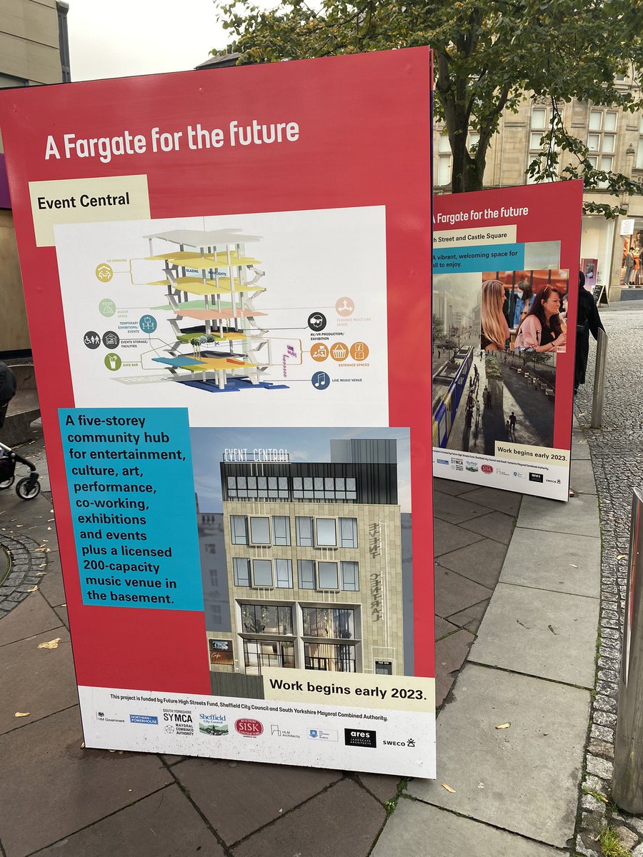 Work starts early next year on the street to transform Fargate #greytogreen #fhsf