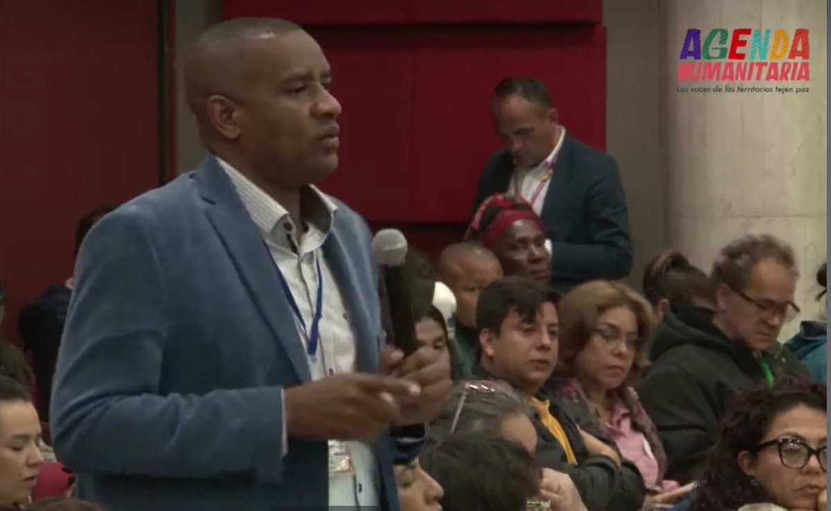 Federación Luterana Mundial Colombia y Venezuela (@flmcolven) on Twitter photo "Es crucial reconocer avances realizados por la Agenda Interétnica de Paz y del Acuerdo Humanitario Ya, para construir la Paz Total y desarrollar los Diálogos Regionales Vinculantes en Chocó" coordinador de <a href="/FISCHETNICO/">Foro Interétnico Solidaridad Chocó- FISCH</a>, socio de @FLMColombia, que participa en Cumbre Humanitaria "Es crucial reconocer avances realizados por la Agenda Interétnica de Paz y del Acuerdo Humanitario Ya, para construir la Paz Total y desarrollar los Diálogos Regionales Vinculantes en Chocó" coordinador de <a href="/FISCHETNICO/">Foro Interétnico Solidaridad Chocó- FISCH</a>, socio de @FLMColombia, que participa en Cumbre Humanitaria