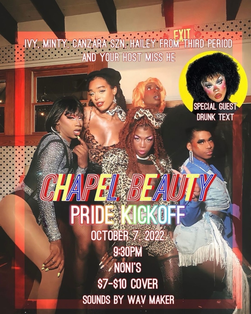 nonisdeli's tweet image. @chapelbeautyshow is back TONIGHT for #AtlantaPrideWeek Get ready to throw that bread, dip that bread, and just ignore the term gluten free all together. Why? Come get lost in the sauce y’all 
.
.
.
#atlpride #atlnightclubs #o4watlanta #sweetauburn