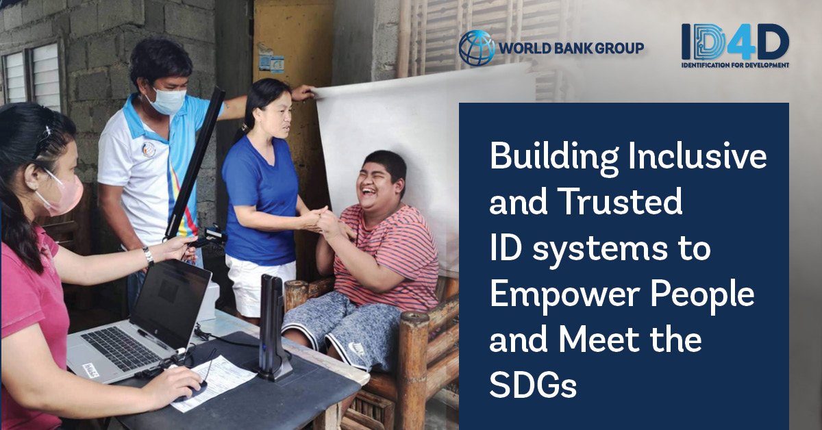 📢 Find out how inclusive & trusted #digitalidentity & #crvs can help countries meet the #SDGs and strengthen resilience - & how #ID4D is helping countries to realize this potential in rights-based, people-centered, & context-appropriate ways. #GoodID bit.ly/3fIe41y