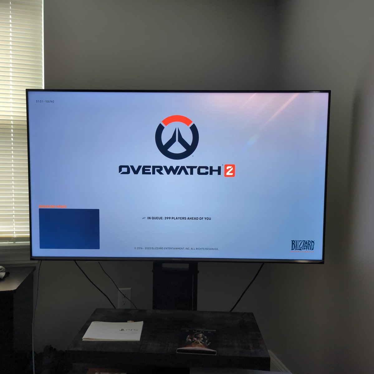 zadecka's tweet photo. @MewSaga @PlayOverwatch @BlizzardCS I was able to log on this morning and root around in the menus. so on my lunch break I wanted to try a match. NOPE: https://t.co/4pLqsucPez