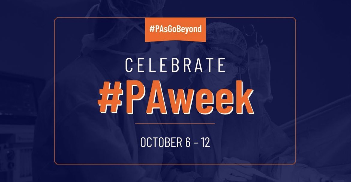 skflaherty's tweet photo. Happy #PAweek to all of my esteemed colleagues! Working with y’all is a pleasure! https://t.co/9Dsqb3hq8I