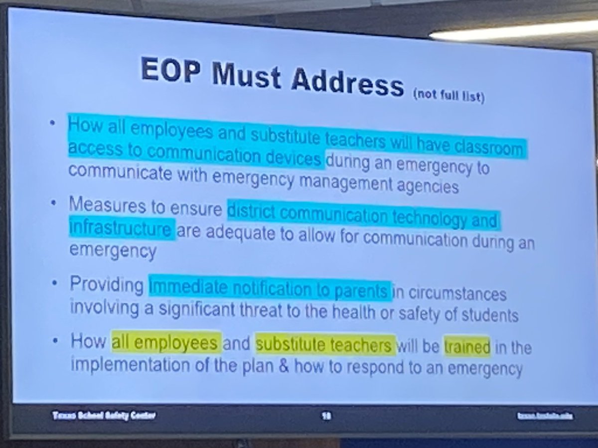TXEdTechLeaders's tweet image. Dr. Celina Bley of the TxSSC discusses the role of technology in comprehensive school safety programs at the 2022 TETL Fall Summit. #TETL2022
#MissionPossible
#MakingITHappen
#WhateverITTakes