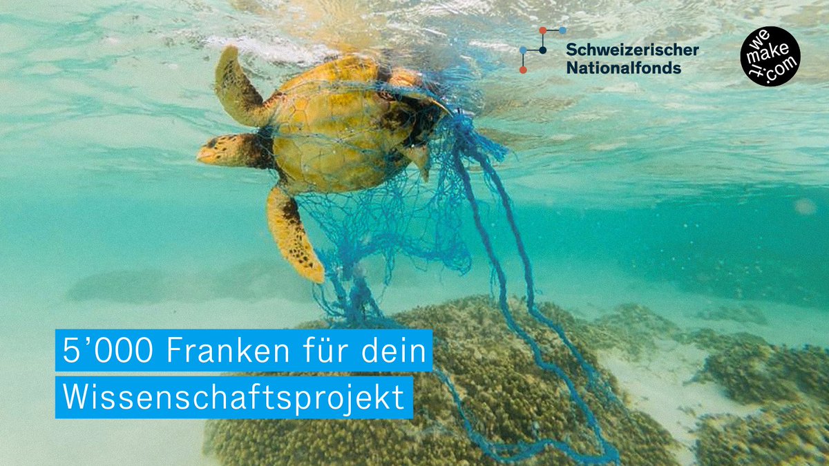 wemakeit's tweet photo. Du forschst oder tüftelst ganz professionell oder Zuhause in deiner Garage?🔬🔎 Der @snf_ch fördert dein #Crowdfunding-Projekt jetzt mit bis zu 5'000 Franken.🚀 Alle Infos zum Science Booster-Channel ►https://t.co/HucthQUTvq

#sciencebooster https://t.co/gaumFNJt8n