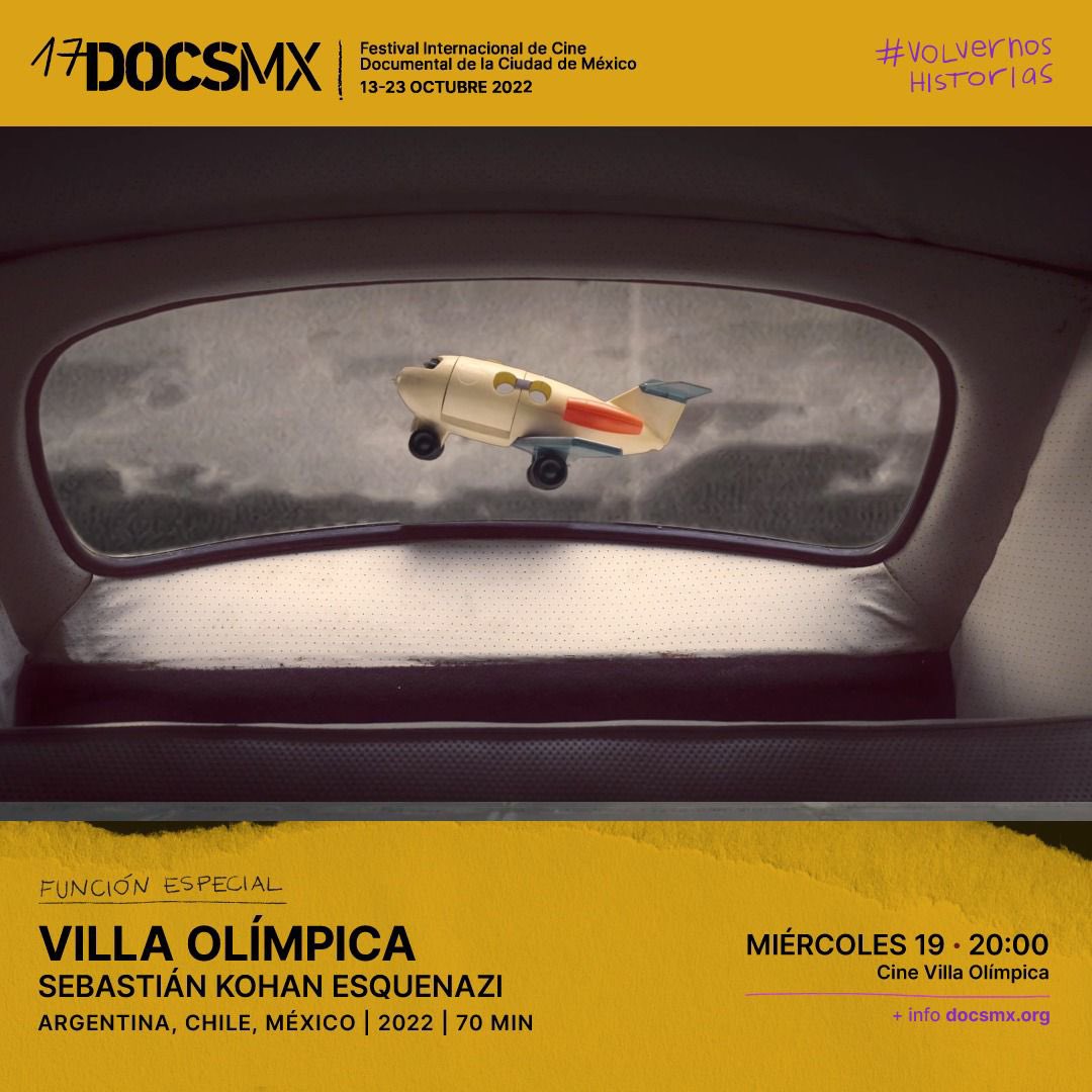 _val_s's tweet photo. Villa Olímpica de Sebastián Kohan — miércoles 19 octubre- cine Villa Olímpica - función especial #DOCSMX reserva ~> https://t.co/BZaf5VQVzR https://t.co/9DEpeiTnmx