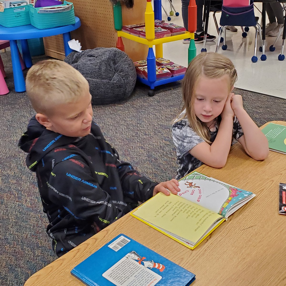 KWeidner4's tweet photo. Having fun sharing old favorites with 5th grade. https://t.co/mTkAejOS3Y
