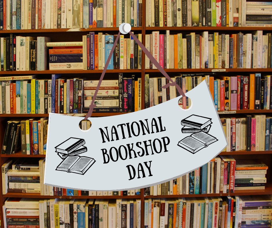 SarahGreenLD's tweet photo. Today is National Bookshop Day! Next time you need to buy a book, why not consider visiting your local bookshop instead of buying online? https://t.co/oruSJCXZZc