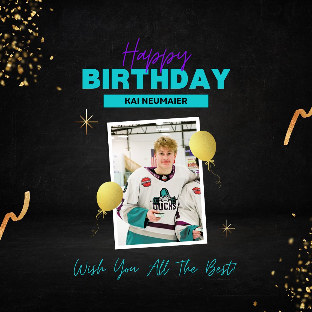 Ducks would like to wish Kai Neumaier a Happy Birthday!!!