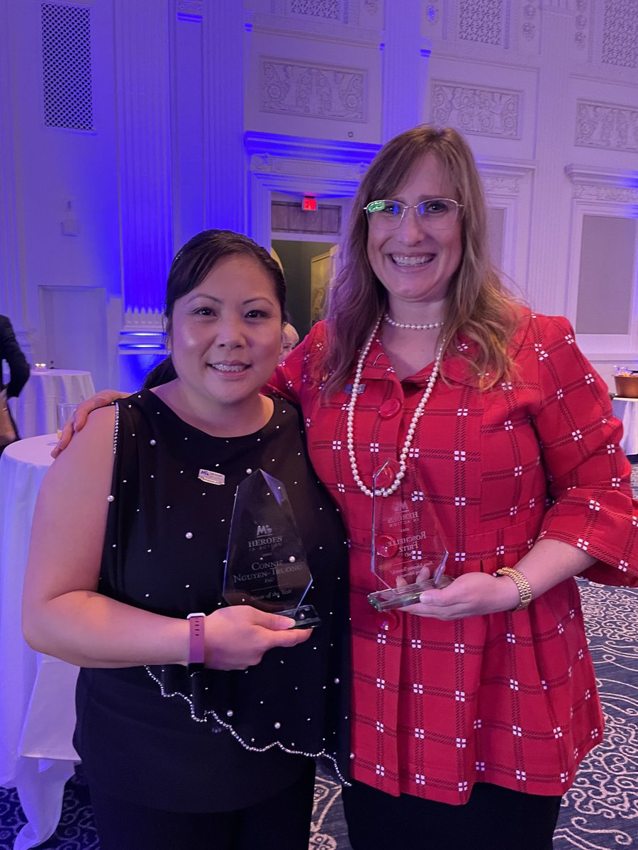 WSU Vancouver nursing faculty Connie Nguyen Truong and Shelly Fritz win The Distingushed Nurse of the Year and The Educator/Researcher award from the March of Dimes! #heroesinaction #marchofdimes #wsuvancouver