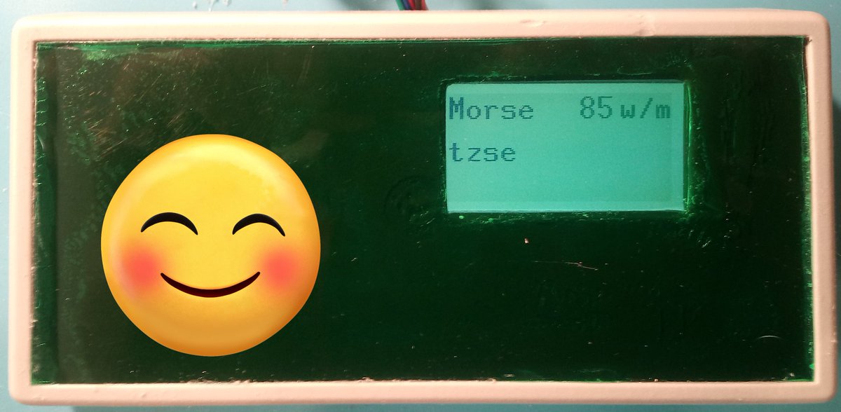 SP3QFE's tweet image. Time for the casing, to not to destroy the electronics during the construction of the CW decoder #Arduiono device.  Here you can see what I did. Next step... to improve audio input circuits and the software.