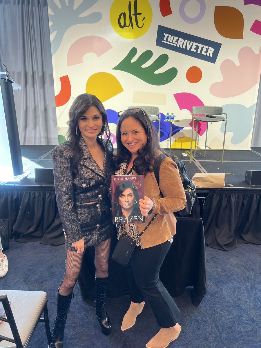 Holly Rizzuto Palker (@hollyrizzutopal) on Twitter photo So fun to meet <a href="/JuliaHaart/">Julia Haart</a> “Brazen” will be a page turner if it is anything like your riveting Q&A at Altsummit <a href="/theriveterco/">The Riveter</a> I can’t wait to interview you! So fun! #jewish #amwriting #WritingCommunity So fun to meet <a href="/JuliaHaart/">Julia Haart</a> “Brazen” will be a page turner if it is anything like your riveting Q&A at Altsummit <a href="/theriveterco/">The Riveter</a> I can’t wait to interview you! So fun! #jewish #amwriting #WritingCommunity
