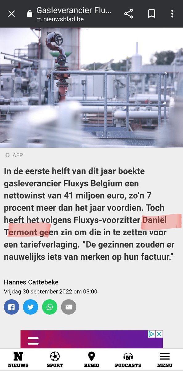 Bart De Meulenaer tweet media