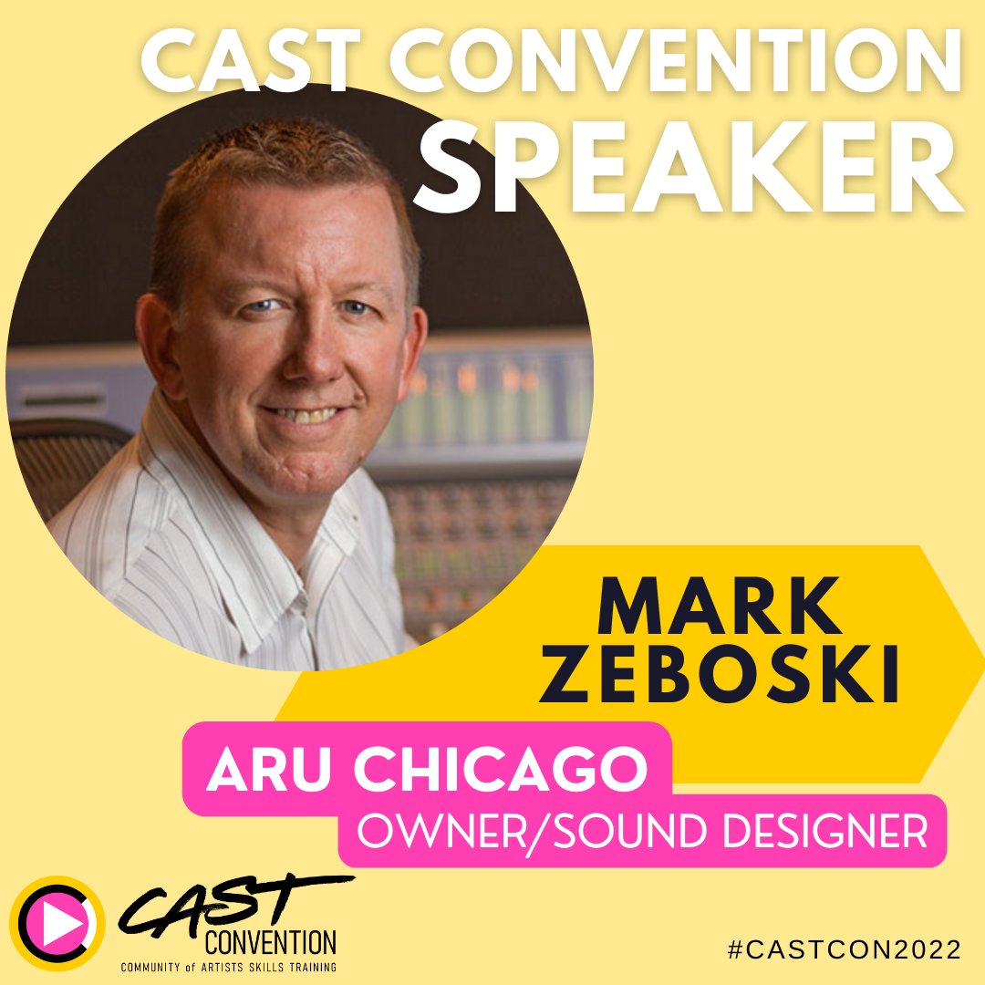CASTConvention's tweet photo. Weโre heartened to announce Mark Zeboski, Owner of ARU Chicago, will speak at CAST Convention 2022 on Oct 23!
@Zeboman @aruchicago #ARUChicago
#CASTCON2022 #CASTConvention https://t.co/onAfI8UmYf
