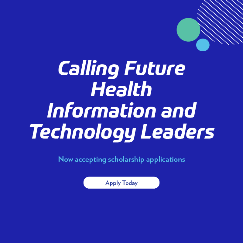 HIMSS's tweet photo. HIMSS student members are invited to apply for scholarships funded by the HIMSS Foundation. 👇 

#HealthIT
