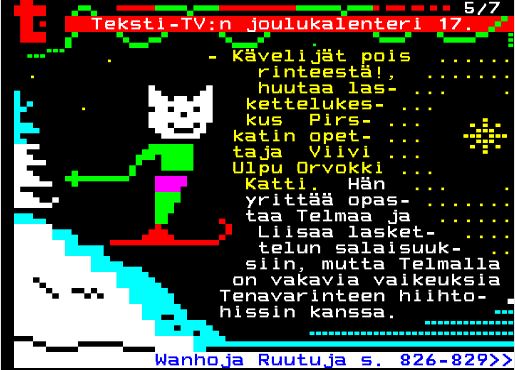 ttvmatti's tweet photo. Wanhoja ruutuja #tekstitv-arkistosta #pixelart #teletext #teletextart https://t.co/7ELdwNa7jI #tekstitv41: https://t.co/L1Ilba5bZJ https://t.co/lSGpXmpVUa