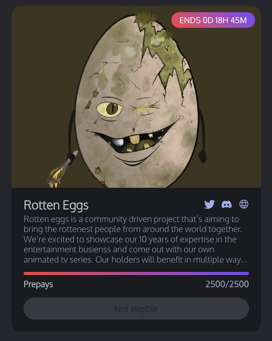 Rotten Eggs tweet media