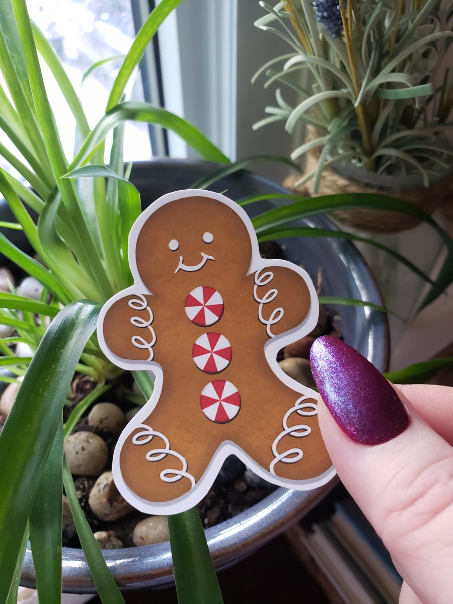 MickeyMused's tweet photo. #gingerbread #stickers #stickershop https://t.co/BzMGevaGFV