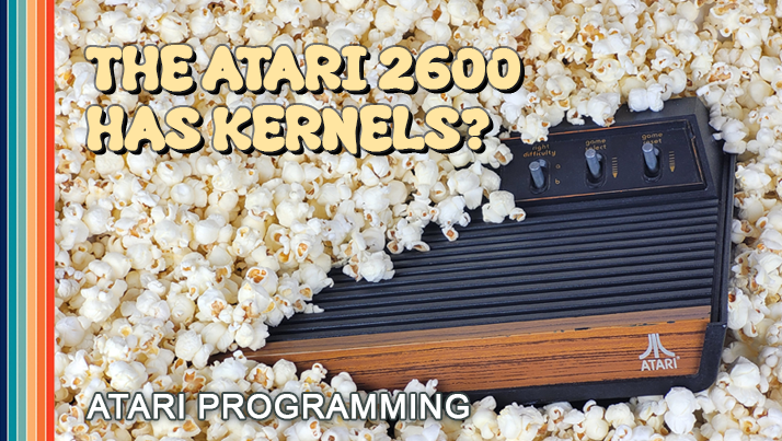 8blit0's tweet photo. New episode out! Learn what a Kernel is and how to program your own game Kernel yourself for the ATARI 2600! https://t.co/kRl813PCmQ
#atari2600 #atari #atarihomebrew #programming #retrogaming #retroprogramming #kernel #gameengine https://t.co/nLNXOuZD9Q