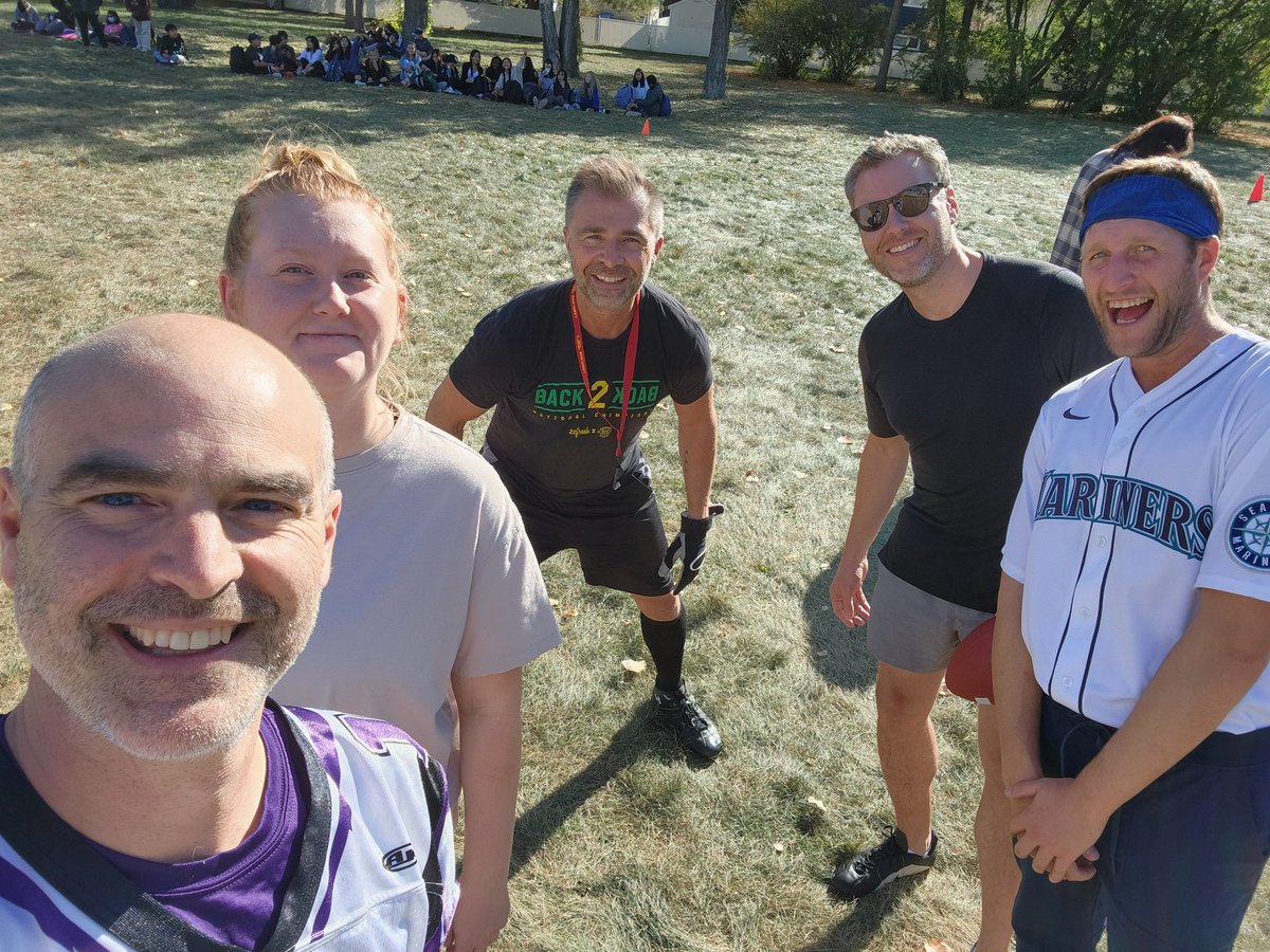 Paul Owens (@owenspp) on Twitter photo Team Teachers represent at the Student Versus Teachers football game. It was a blast with lots of fun. We ended with a school prayer with all the students in the park under the sun. How Thankful we are! <a href="/DeshayeCatholic/">Deshaye Catholic</a> <a href="/RCSD_No81/">YQR Catholic Schools</a> Team Teachers represent at the Student Versus Teachers football game. It was a blast with lots of fun. We ended with a school prayer with all the students in the park under the sun. How Thankful we are! <a href="/DeshayeCatholic/">Deshaye Catholic</a> <a href="/RCSD_No81/">YQR Catholic Schools</a>