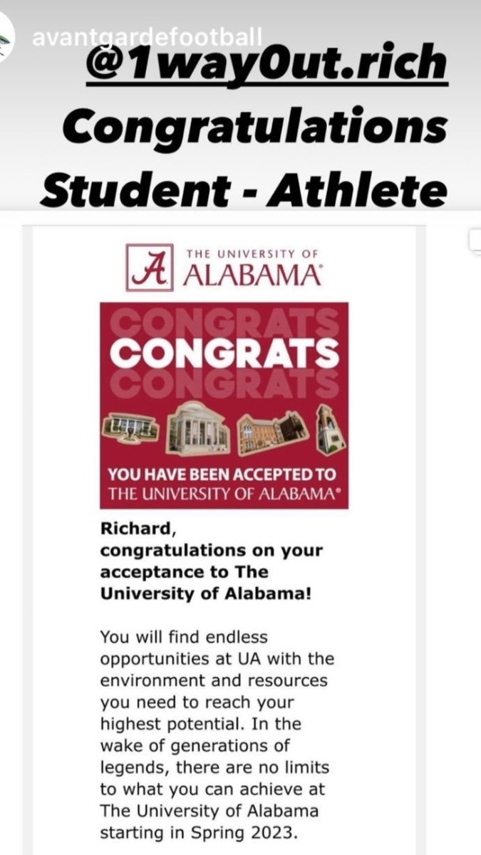 RichardII18's tweet photo. All it takes is for someone to believe in me. Speak up for me and say this guy gives 2000 on the field, speak on my character and recognize I'm a "Student"- GPA 4.9
"Athlete" FOOTBALL FANATIC. That should  get others talking.
#takeachanceonme
#stopsleepingonme https://t.co/91YM9Osd5g