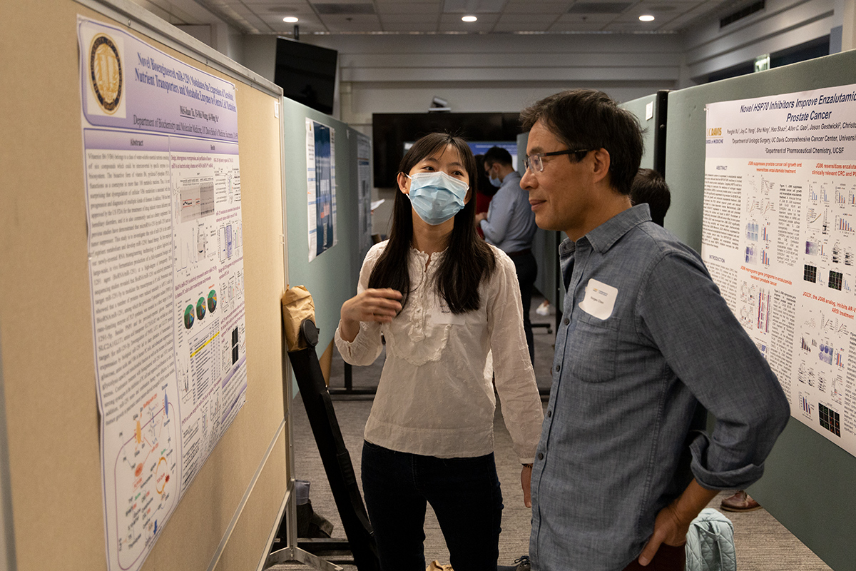 UCD_Cancer's tweet photo. Another successful cancer research symposium for @UCD_Cancer. Thrilled to have @CathyEngMD speak on behalf of @drgandara Lectureship on Developmental Therapeutics. Congrats to our poster session winners and thanks to all presenters. https://t.co/I1rh85BJ9s