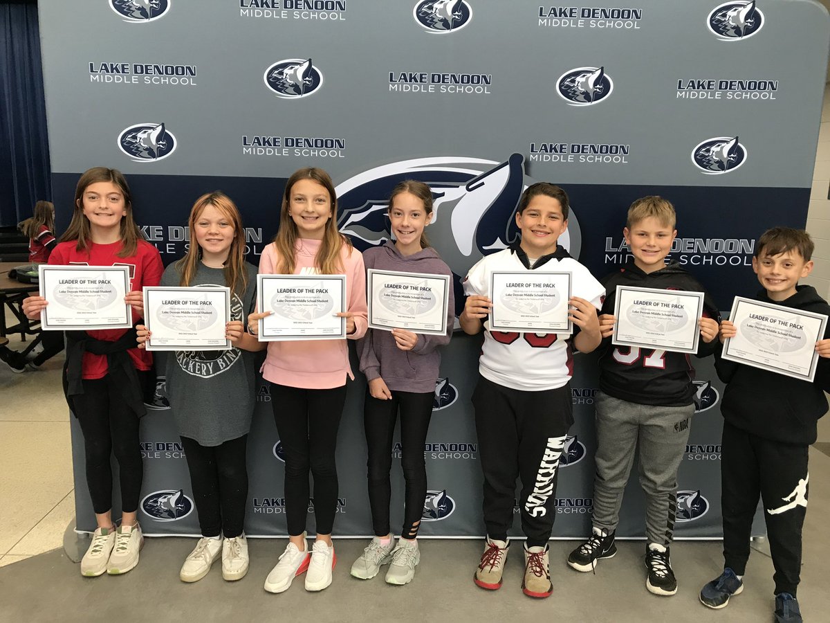 As we wrap up another week, we celebrate our Leaders of the Pack! #TimberwolfWay #5thGrade #6thGrade
