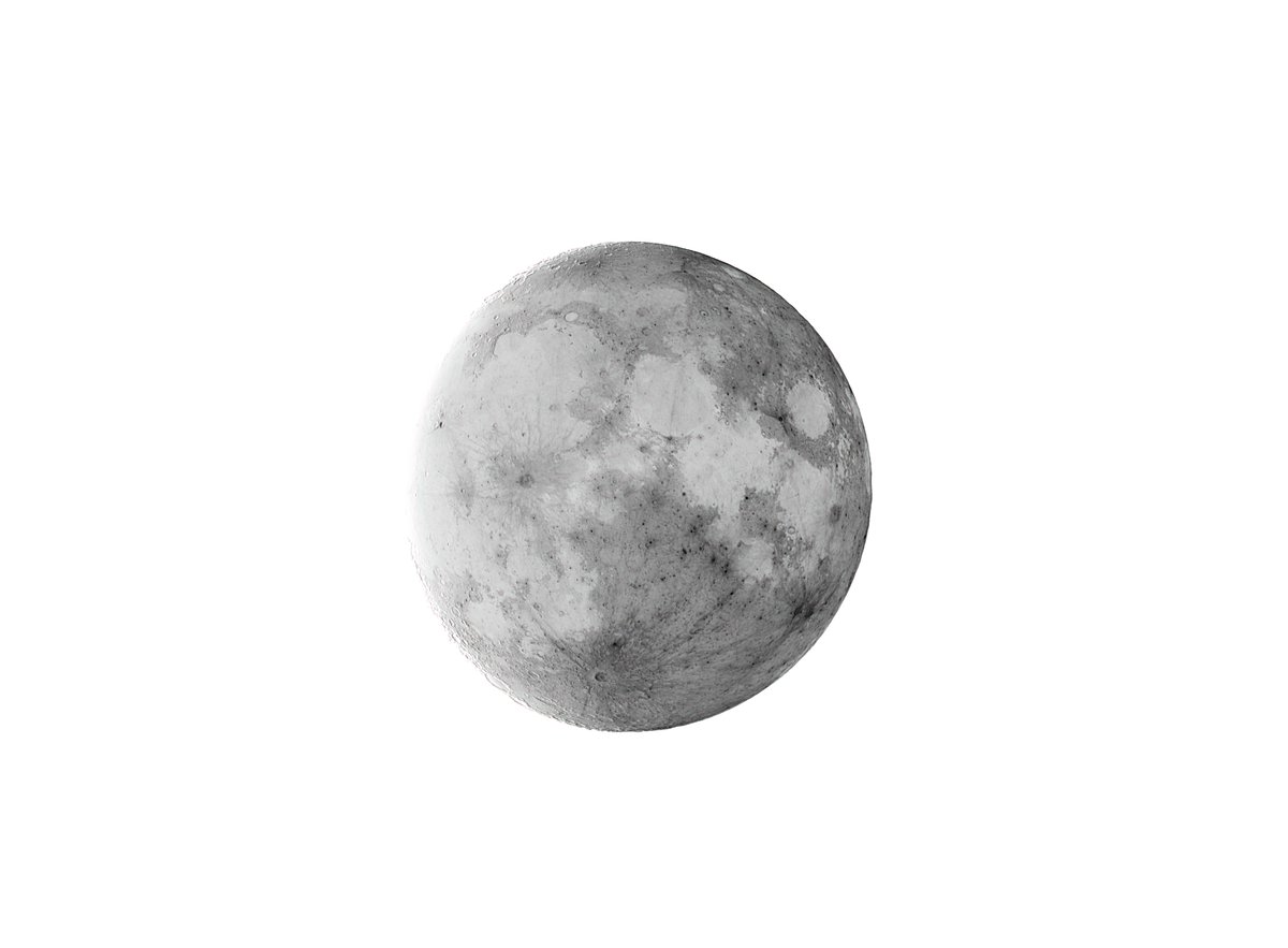 Our Black and White rock ('cos everyone does colour) Esprit 100 + QHY 268M + L filter #Moon