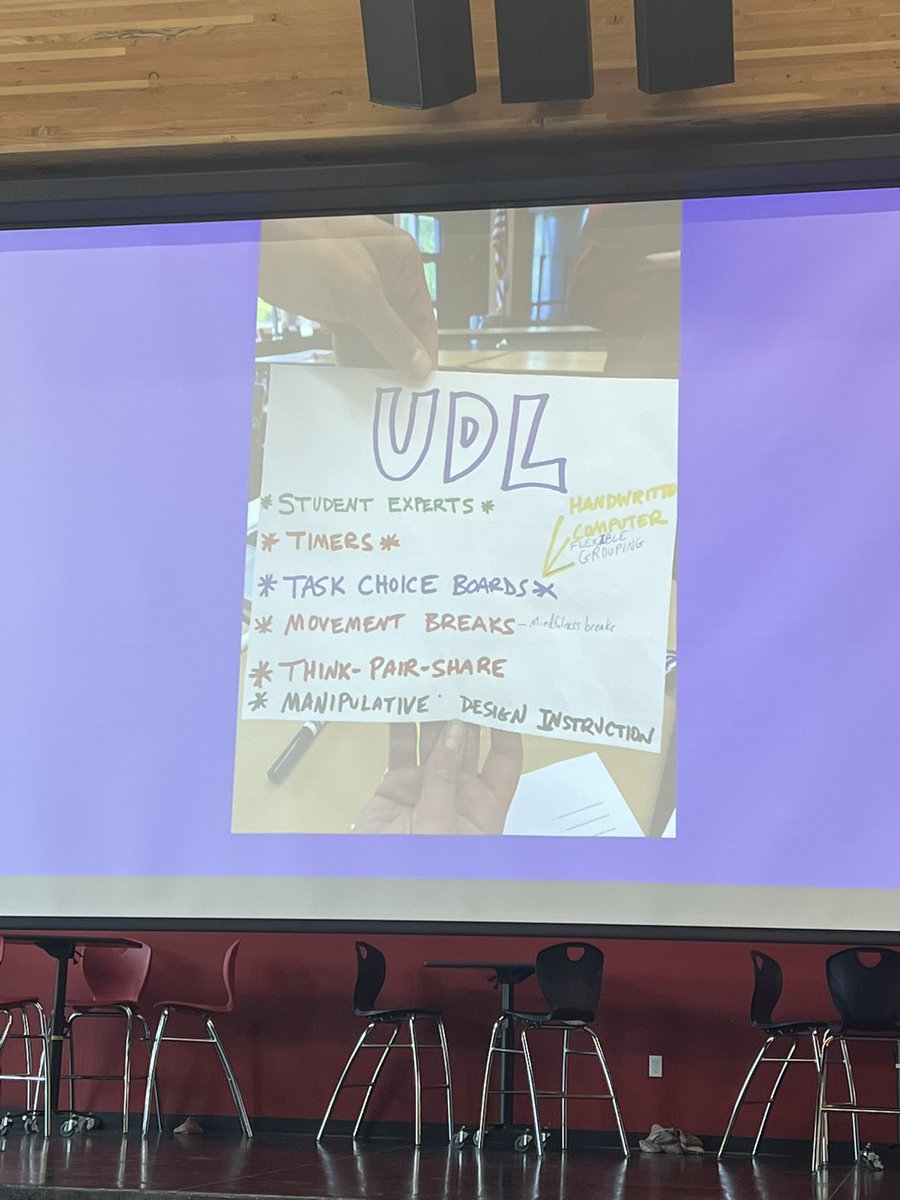 suptrust's tweet photo. Professional Learning Day at TSD. “Belonging” w/ Dr Azimuth Jackson and UDL with Thea Wills. Emphasis on thinking with an inclusive lens. https://t.co/2AmEInHzfv