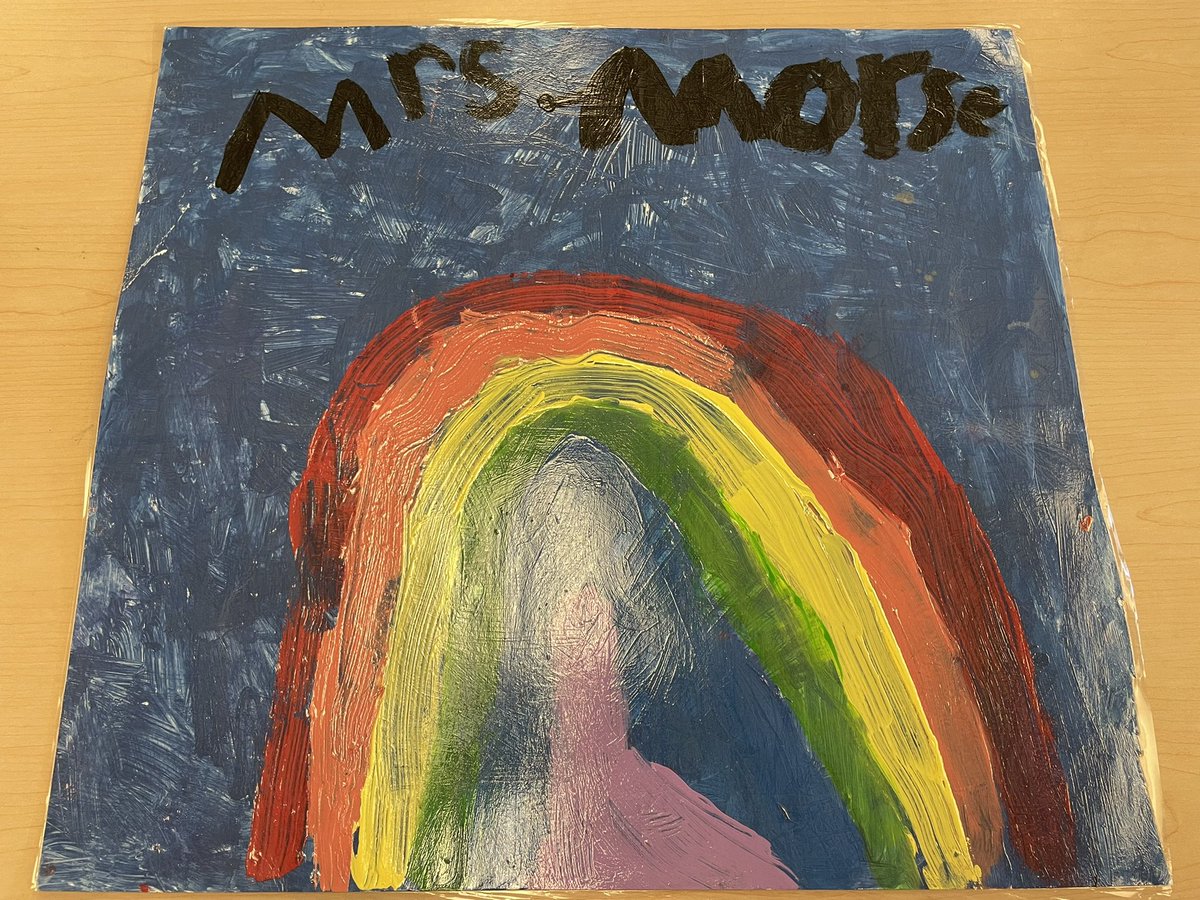 My kids know how much I love rainbows. A special and thoughtful surprise.