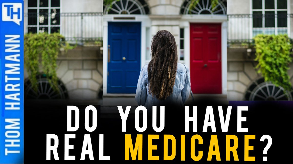 Thom_Hartmann's tweet photo. Outlawing Medicare Advantage Could Save Lives Featuring Rep. Mark Pocan
#VoteBlue #VoteBlueToSaveMedicare #Medicare #MedicareAdvantage #MarkPocan
https://t.co/xjjMs029Sq https://t.co/0OusvTgwgP