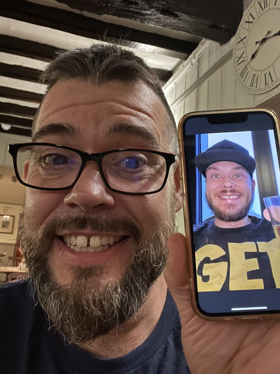 DigitalAnalog9's tweet photo. I don’t know your name my random friend of a friend at the pub but your move - you know we need a photo of the photo of the photo 😁

#AreYouThisChap :-? https://t.co/TxoRMwtwhE