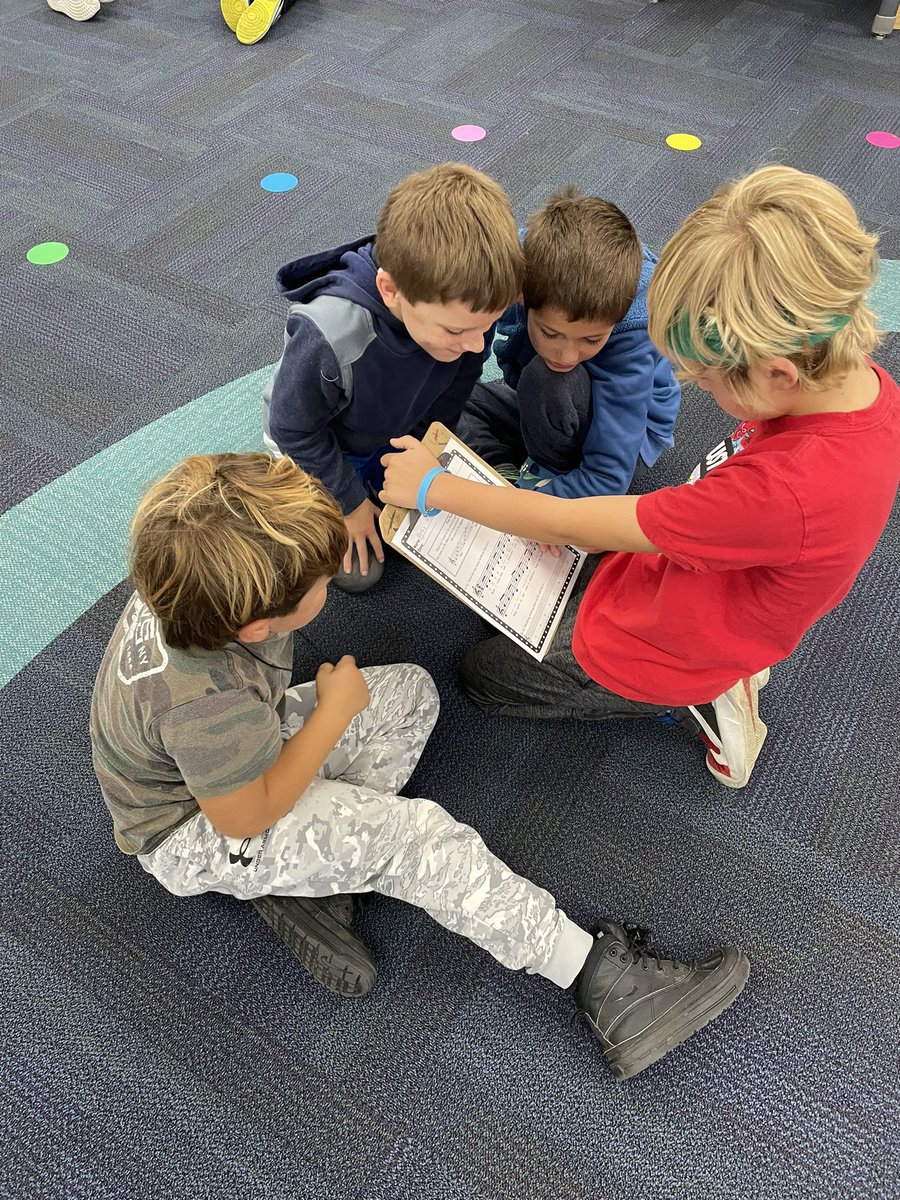 RockwMrsTyler's tweet photo. Just my 3rd grade crew learning how to read music! Soon they will be playing the song on the xylophone! @KurtzElementary https://t.co/npFZeJ30CT