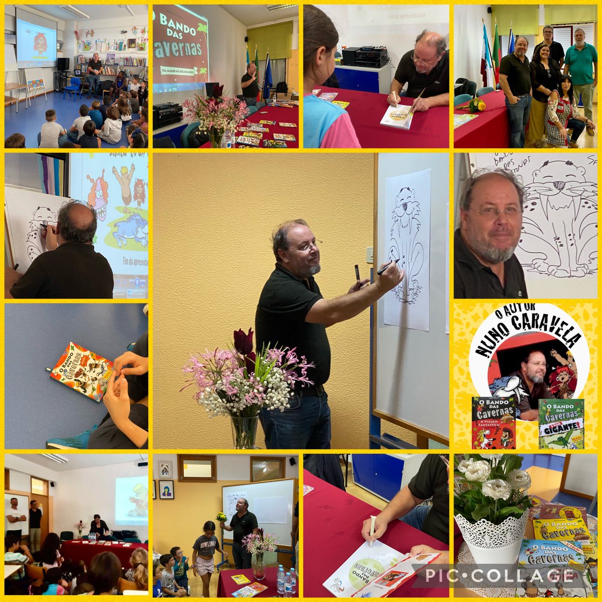 BibElias's tweet photo. Foi assim o encontro com o escritor Nuno Caravela. https://t.co/dF11T6hQqX