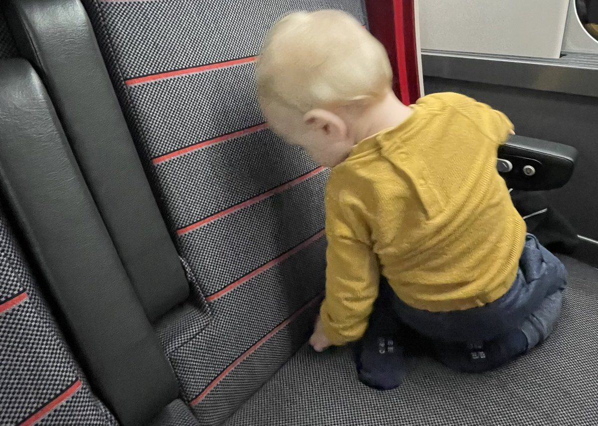 Ce Bordeaux-Paris aura eu une saveur particulière. Premier voyage en duo avec bébé, et première fois que j’entends résonner dans le wagon Au Pays de Candy interprété par le barista. Merci <a href="/SNCF/">❌</a> pour ce moment. Que nous réserve la suite? On enchaine sur un Paris-Rennes 😉