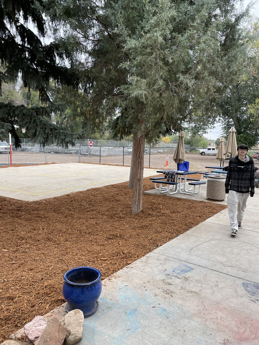 StaffPCA's tweet photo. These awesome Warriors worked extra hard today throwing 20 cubic yards of mulch(that’s a dump truck full) as we beautify our campus through our Service Learning .  Great job! #psdproud #theWarriorWay https://t.co/C5yBJolViK